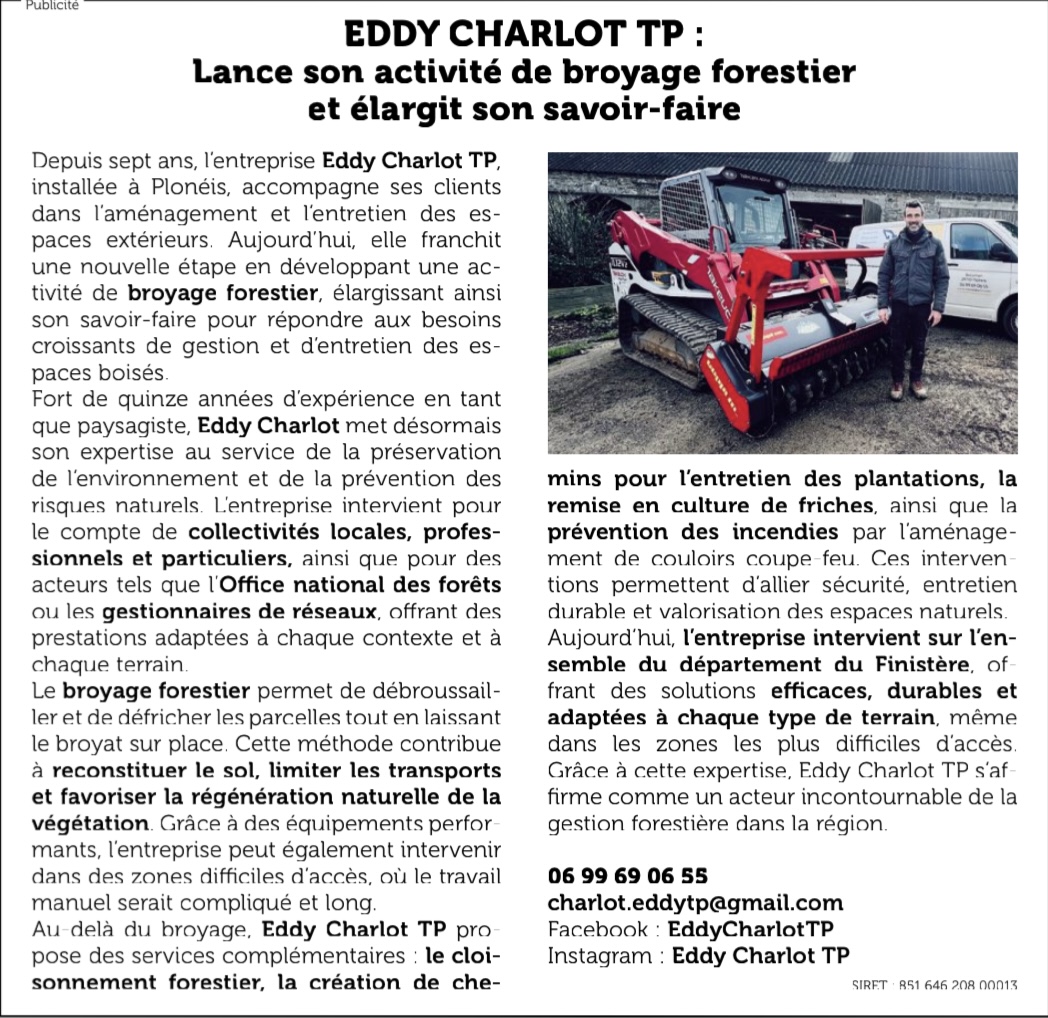 Broyage Forestier Finistère (29)